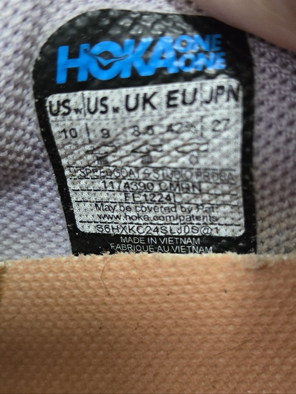 HOKA x Studio Proba Speedgoat 6 (Women's 10 / Men's 9) Limited Edition - Picture 9 of 9